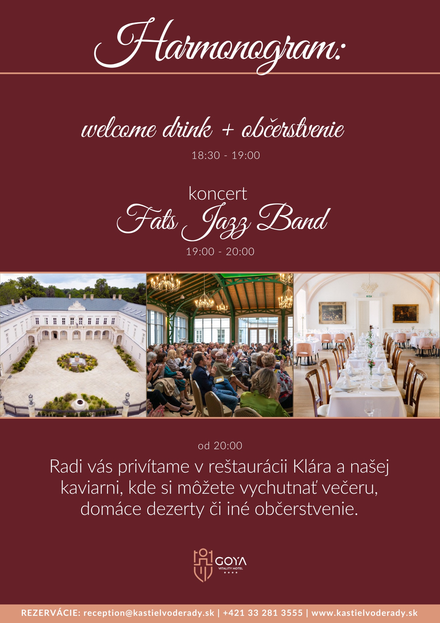 Fats Jazz Band program